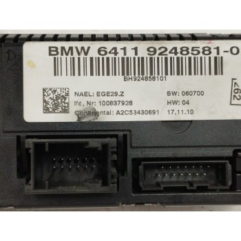 Recambio de mando climatizador para bmw serie 3 berlina (e90) 320d efficientdynamics edition referencia OEM IAM 64119248581 SOPO