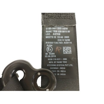 Recambio de cinturon seguridad trasero izquierdo para ford ka+ ultimate referencia OEM IAM G1B5A611B69ABW  