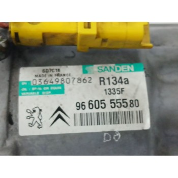 Recambio de compresor aire acondicionado para citroën c5 iii (rd_) 2.7 hdi referencia OEM IAM 9660555580  