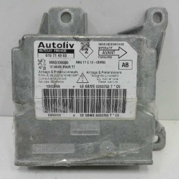 Recambio de centralita airbag para peugeot 308 confort referencia OEM IAM 9665100080  