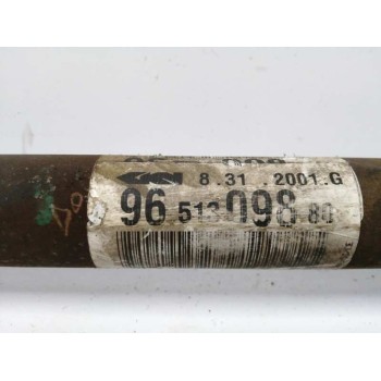 Recambio de transmision delantera derecha para peugeot 207 1.6 16v referencia OEM IAM 9651309880  
