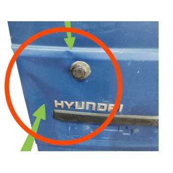 Recambio de porton trasero izquierdo para hyundai h350 kasten 2.5 crdi cat referencia OEM IAM 7370359020 OBSERVAR FOTO 