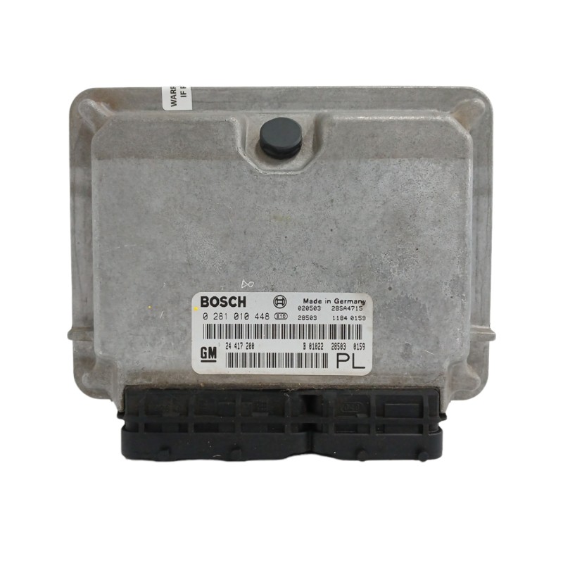 Recambio de centralita motor uce para opel frontera b (u99) 2.2 dti (6b_66, 6b_76) referencia OEM IAM 24417200 0281010448 
