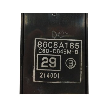 Recambio de mando elevalunas delantero izquierdo para mitsubishi outlander ii (cw_w) 2.2 di-d 4wd referencia OEM IAM 8608A185  