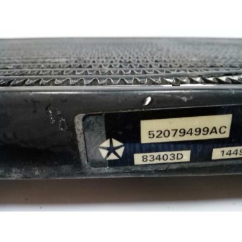 Recambio de intercooler para jeep gr.cherokee (wj/wg) 3.1 td laredo referencia OEM IAM 52079499AC  