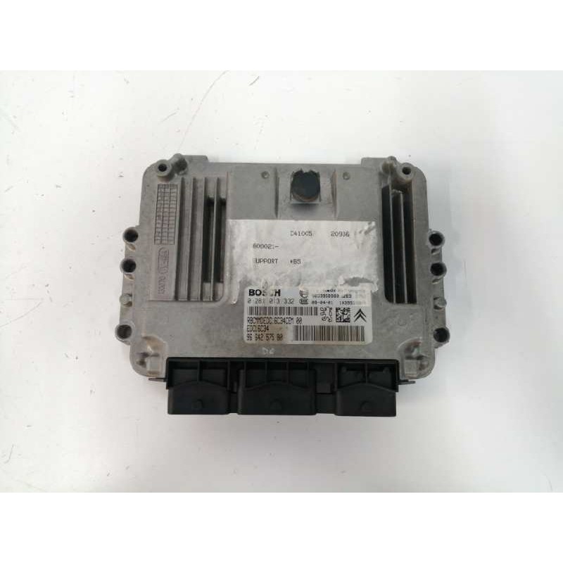 Recambio de centralita motor uce para citroën c4 berlina 1.6 16v hdi referencia OEM IAM 9664257580 0281013332 