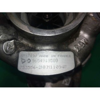 Recambio de turbocompresor para citroën c5 berlina exclusive referencia OEM IAM 9654919580  