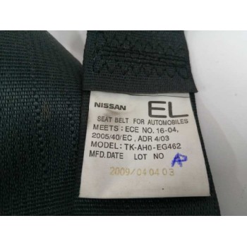 Recambio de cinturon seguridad trasero izquierdo para nissan x-trail (t31) 2.0 dci turbodiesel cat referencia OEM IAM TKAH0EG462