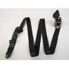 Recambio de cinturon seguridad trasero derecho para peugeot 5008 1.6 e-hdi fap referencia OEM IAM 9682053580 FILA CENTRAL 