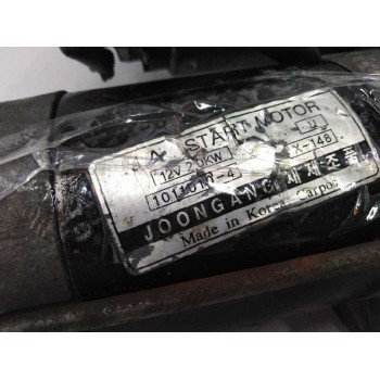 Recambio de motor arranque para kia sorento 2.5 crdi referencia OEM IAM 361004A000  