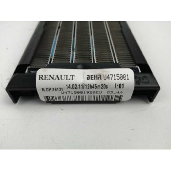 Recambio de resistencia calefaccion para renault latitude 2.0 dci diesel fap referencia OEM IAM U4715001 ELEMENTO CALEFACTOR 