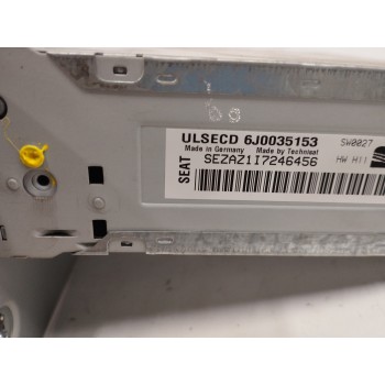 Recambio de sistema audio / radio cd para seat ibiza (6j5) 1.9 tdi referencia OEM IAM 6J0035153  