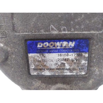 Recambio de compresor aire acondicionado para kia sorento 2.5 crdi ex referencia OEM IAM 1615017700 10PA17C 