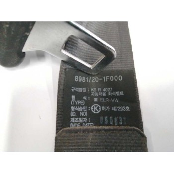 Recambio de cinturon seguridad trasero izquierdo para kia sportage 2.0 turbodiesel cat referencia OEM IAM 898101F000  