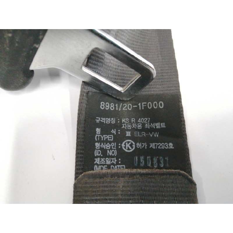 CINTURON SEGURIDAD TRASERO IZQUIERDO
