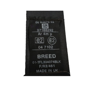 Recambio de cinturon seguridad delantero derecho para opel frontera b (u99) 2.2 dti (6b_66, 6b_76) referencia OEM IAM 97188292  