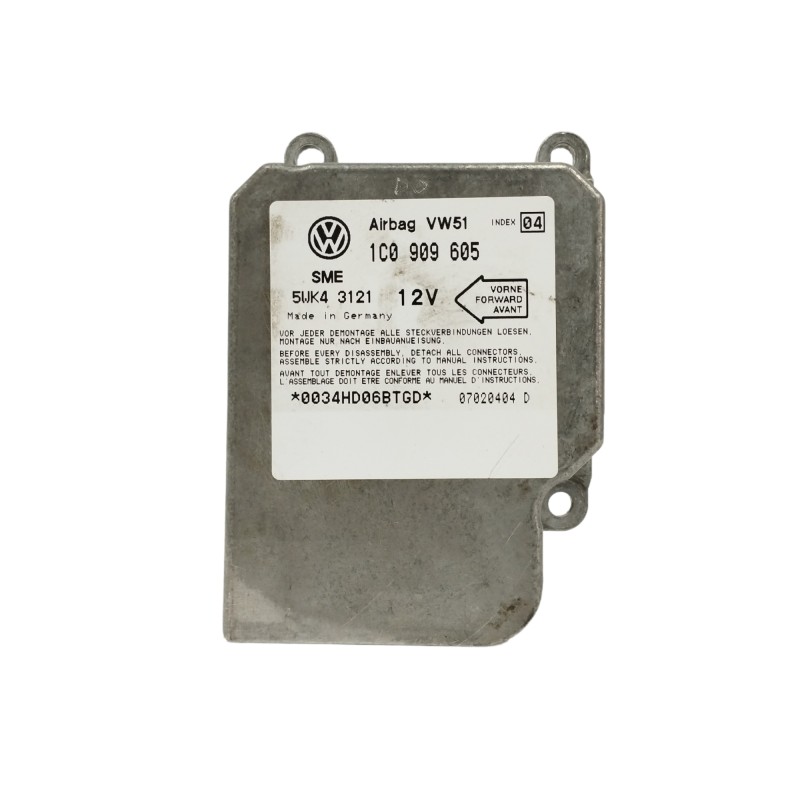 Recambio de centralita airbag para volkswagen sharan (7m6/7m9) 2.8 v6 24v referencia OEM IAM 1C0909605 5WK3121 