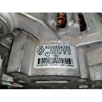 Recambio de alternador para renault latitude 2.0 dci diesel fap referencia OEM IAM 8200654785 210A 