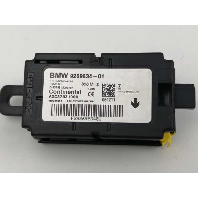 Recambio de modulo electronico para bmw serie 1 lim. (f20) 1.6 16v referencia OEM IAM 9269634 A2C37521900 