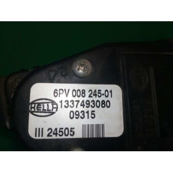 Recambio de potenciometro pedal para fiat ducato caja cerrada 15 (desde 03.02) 2.3 jtd cat referencia OEM IAM 1337493080 6PV0082