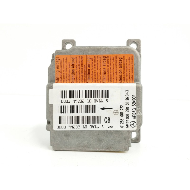Recambio de centralita airbag para mercedes-benz clase a (w168) 170 cdi (168.008) referencia OEM IAM 0018203126 0285001222 