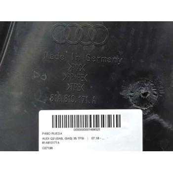 Recambio de paso rueda para audi q2 (gab, gag) 35 tfsi referencia OEM IAM 81A810171A TRASERA IZQUIERDA 