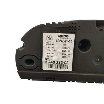 Recambio de cuadro instrumentos para bmw x3 (e83) 2.0 d referencia OEM IAM 62113448323  