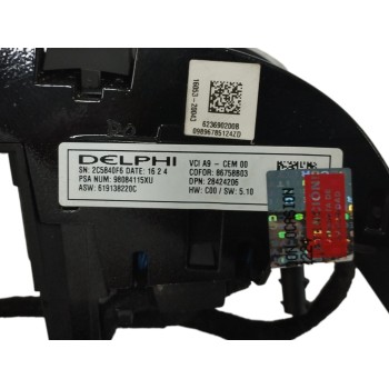 Recambio de mando volante para peugeot 308 1.6 blue-hdi fap referencia OEM IAM 98084115XU  