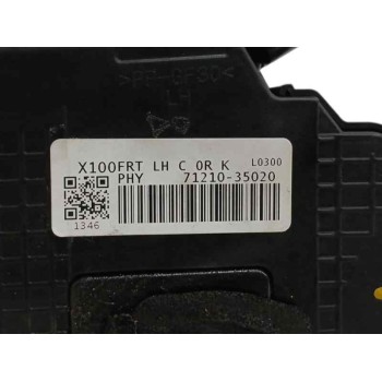 Recambio de cerradura puerta delantera izquierda para ssangyong tivoli 1.5 g15dtf referencia OEM IAM 7121035020  
