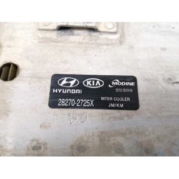 Recambio de intercooler para kia sportage 2.0 turbodiesel cat referencia OEM IAM 282702725X  