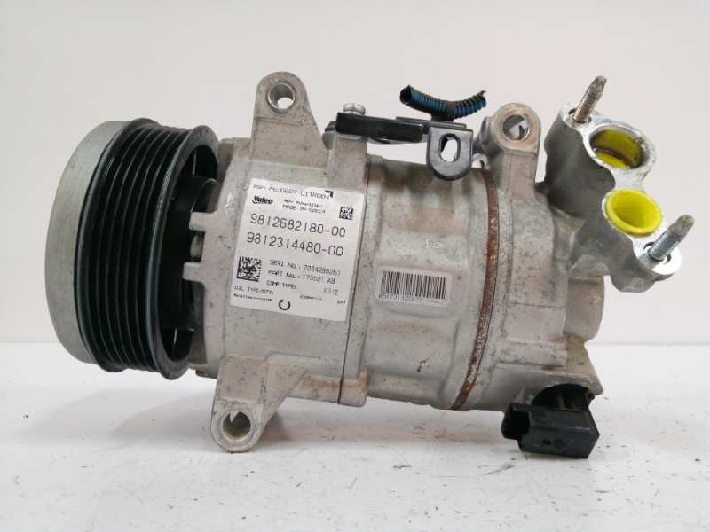 Recambio de compresor aire acondicionado para peugeot 308 sw 1.2 12v e-thp referencia OEM IAM 9812682180 9812314480 Recambio de compresor aire acondicionado para peugeot 308 sw 1.2 12v e-thp referencia OEM IAM 9812682180 9812314480