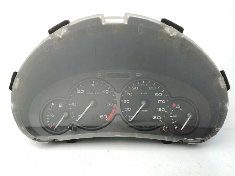 Recambio de cuadro instrumentos para peugeot 206 berlina 1.4 hdi referencia OEM IAM 9645096080 503000640102 