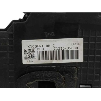 Recambio de cerradura puerta delantera derecha para ssangyong tivoli 1.5 g15dtf referencia OEM IAM 7122035000  