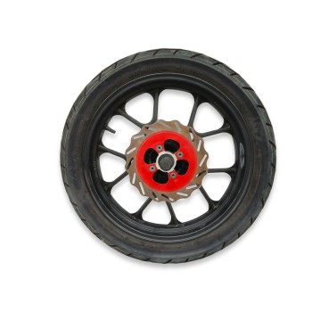 Recambio de rueda trasera para goes sk125 22 referencia OEM IAM  130/70-17 