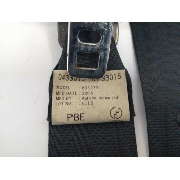 Recambio de cinturon seguridad delantero derecho para mazda 3 berlina (bk) 1.6 crdt active referencia OEM IAM 603157000 6032791 