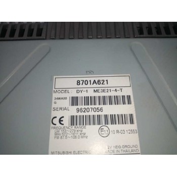 Recambio de sistema audio / radio cd para mitsubishi space star (a00) 1.2 referencia OEM IAM 8701A621  