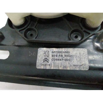 Recambio de elevalunas delantero derecho para citroën c4 picasso 1.6 blue-hdi fap referencia OEM IAM 9675924680 9675288880 