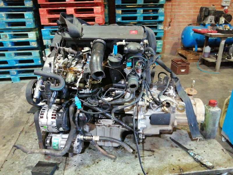 Recambio de motor completo para peugeot partner (s1) 1.9 diesel referencia OEM IAM D9B  4000371