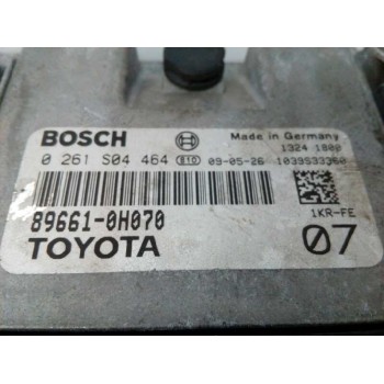 Recambio de centralita motor uce para toyota aygo (kgb/wnb) 1.0 cat referencia OEM IAM 896610H070 0261S04464 