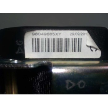 Recambio de cinturon seguridad trasero central para citroën c-elysee (dd_) 1.6 bluehdi 100 referencia OEM IAM 98049685XY  