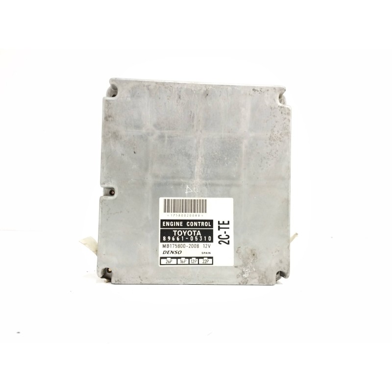 Recambio de centralita motor uce para toyota avensis berlina (t 22) 2.0 turbodiesel cat referencia OEM IAM 8966105310 1758002008