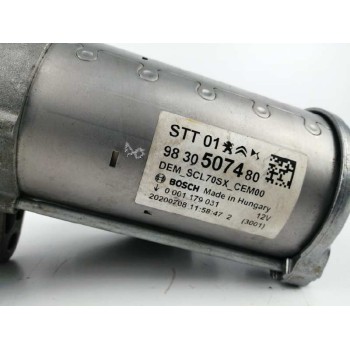 Recambio de motor arranque para peugeot 3008 gt line referencia OEM IAM 9830507480 0001179031 