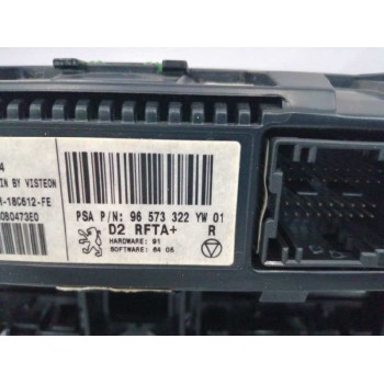 Recambio de mando climatizador para peugeot 407 sr confort referencia OEM IAM 96573322YW  