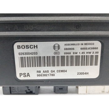 Recambio de modulo electronico para citroën c5 iii (rd_) 2.7 hdi referencia OEM IAM 9663821780  0263004203