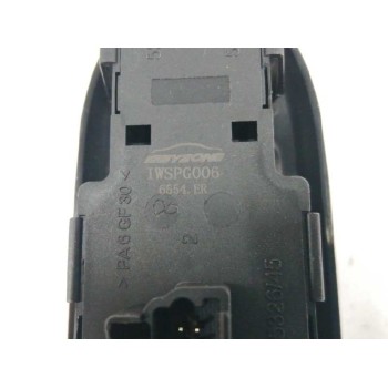 Recambio de mando elevalunas delantero izquierdo para peugeot 407 st confort pack referencia OEM IAM 6554ER  