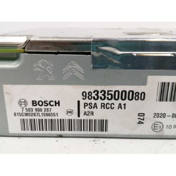 Recambio de sistema navegacion gps para opel corsa f 1.2 referencia OEM IAM 9833500080 7503900287 