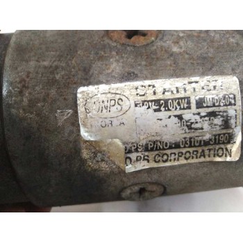 Recambio de motor arranque para hyundai tucson (jm) 2.0 crdi cat referencia OEM IAM 3610027010  