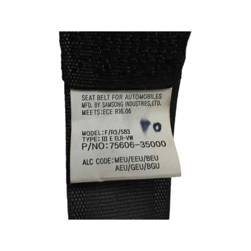 CINTURON SEGURIDAD TRASERO IZQUIERDO