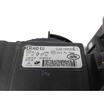 Recambio de faro izquierdo para land rover range rover evoque (l538) 2.0 d referencia OEM IAM GJ3213W030E SIN CENTRALITA 