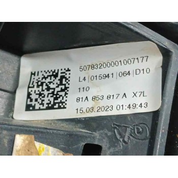 Recambio de aletin trasero izquierdo para audi q2 (gab, gag) 35 tfsi referencia OEM IAM 81A853817A  